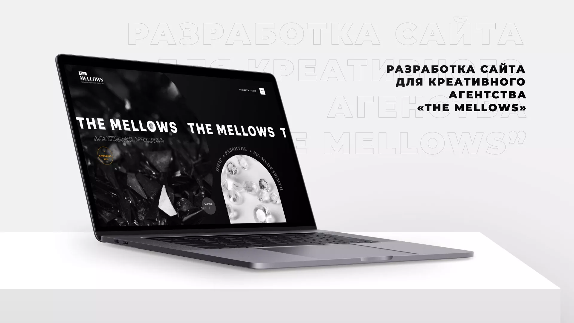 Разработка сайта креативного агентства «The Mellows» в Краснокаменске
