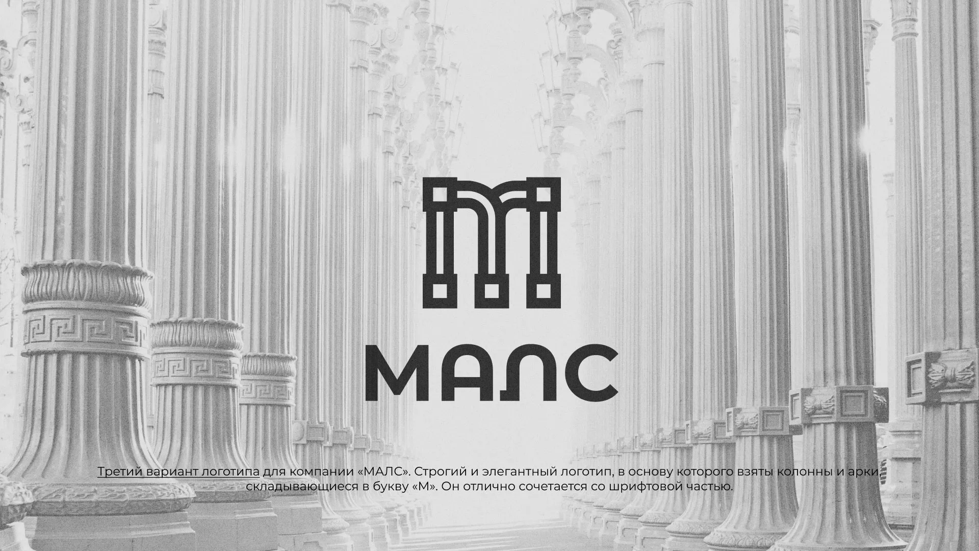 Разработка логотипа компании «МАЛС» в Краснокаменске