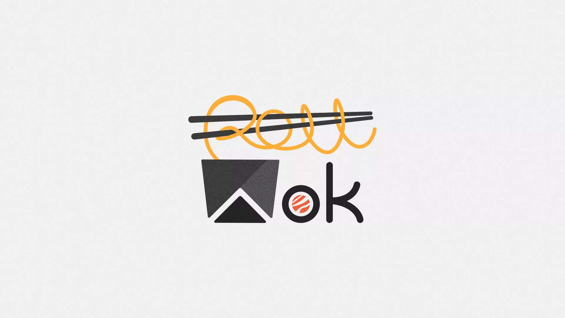 Разработка логотипа в Краснокаменске для суши-бара «Roll Wok Club» Разработка логотипа в Краснокаменске для суши-бара «Roll Wok Club»