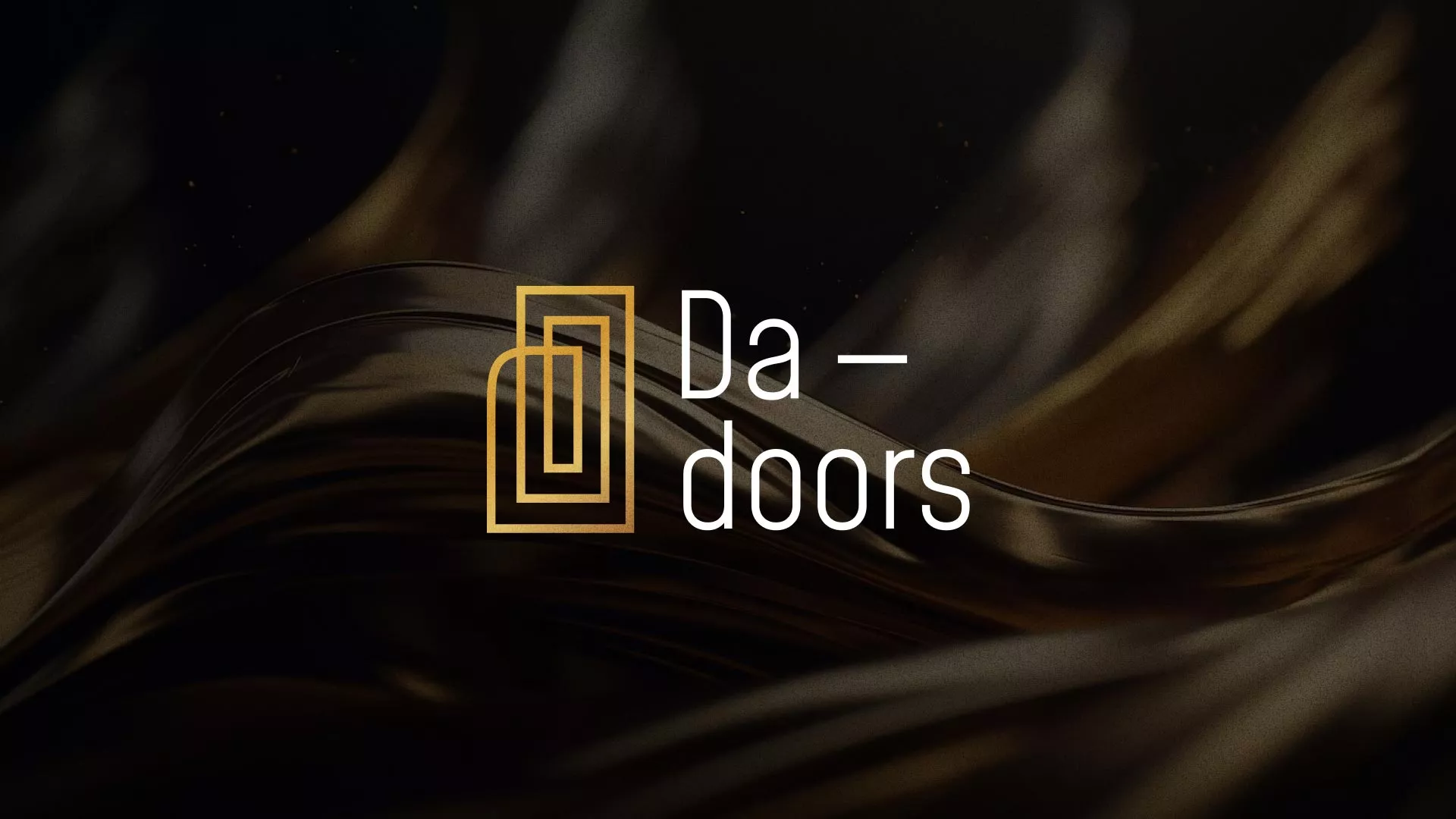 Разработка логотипа для компании «DA-DOORS» в Краснокаменске